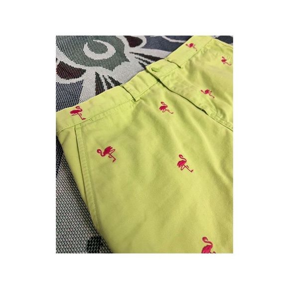 Ralph Lauren Summer Flamingo Embroidered Skirt Women’s Size 4 - Picture 5 of 5